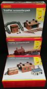 Vintage 3 Hornby Model Railway TrakMat Accessories Packs 00 Gauge