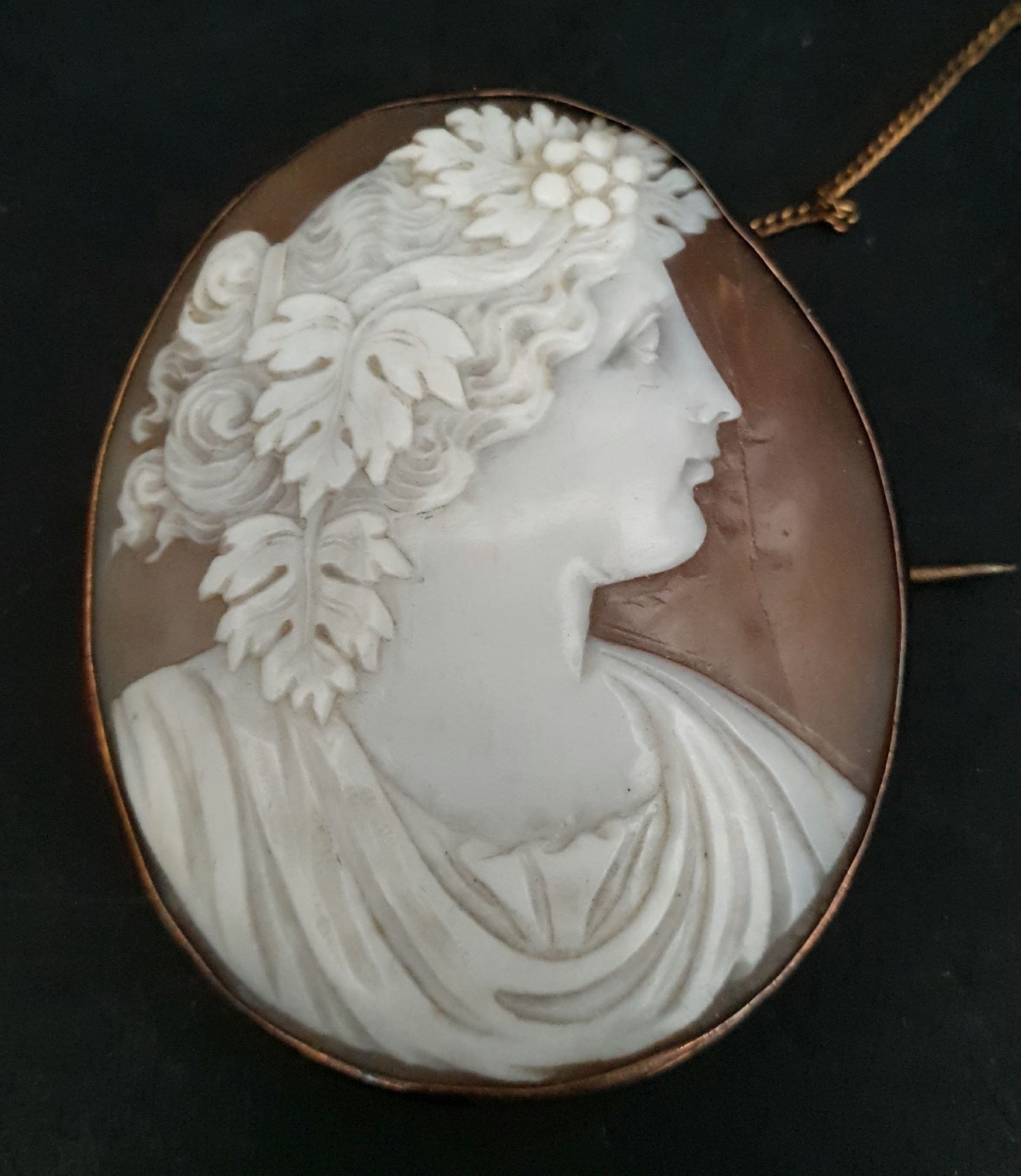 Jewellery 3 x Antique Cameo Brooches - Image 2 of 4