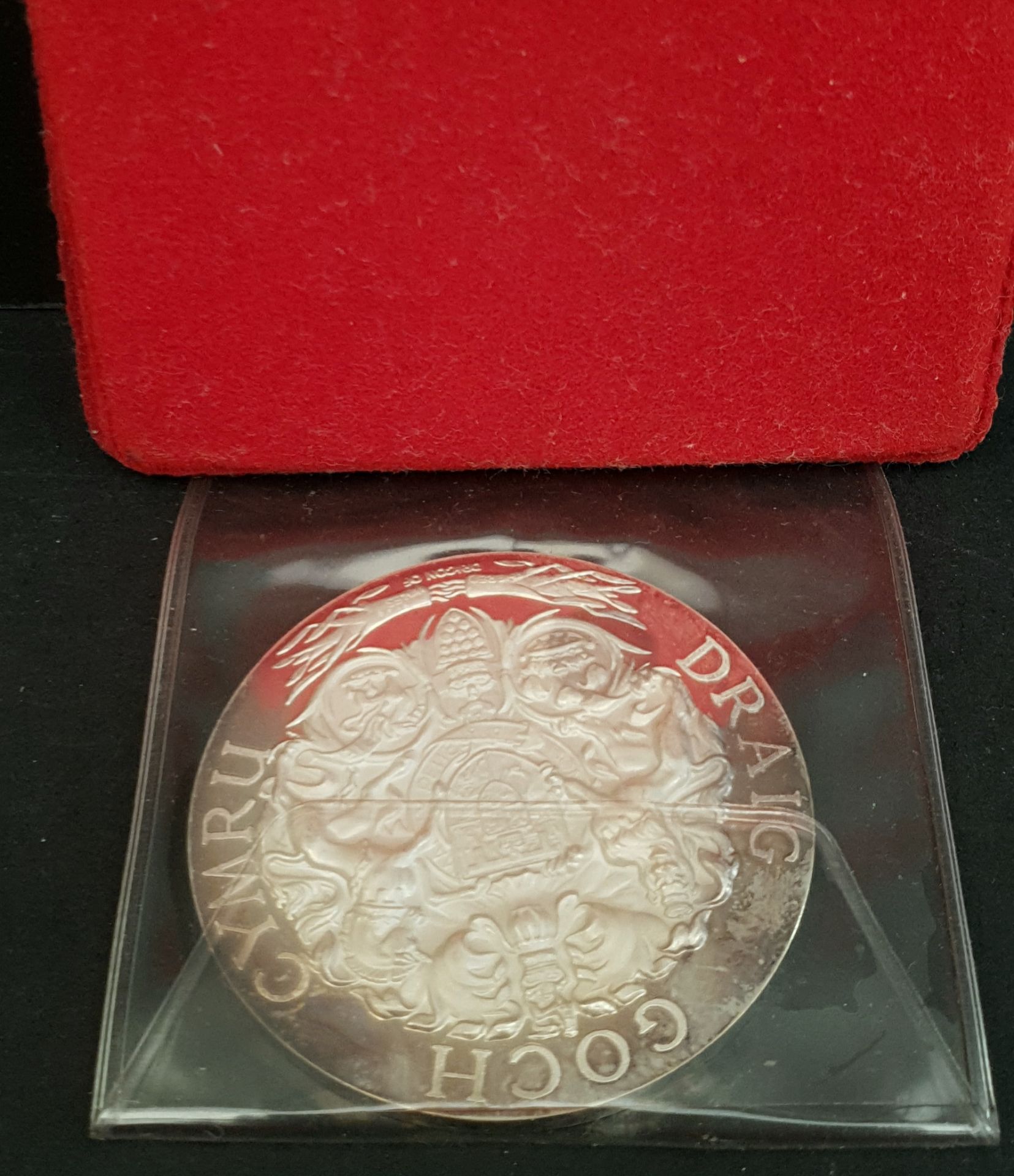 Collectable Coin Sterling Silver Prince Charles Investiture 1969 - Image 2 of 4