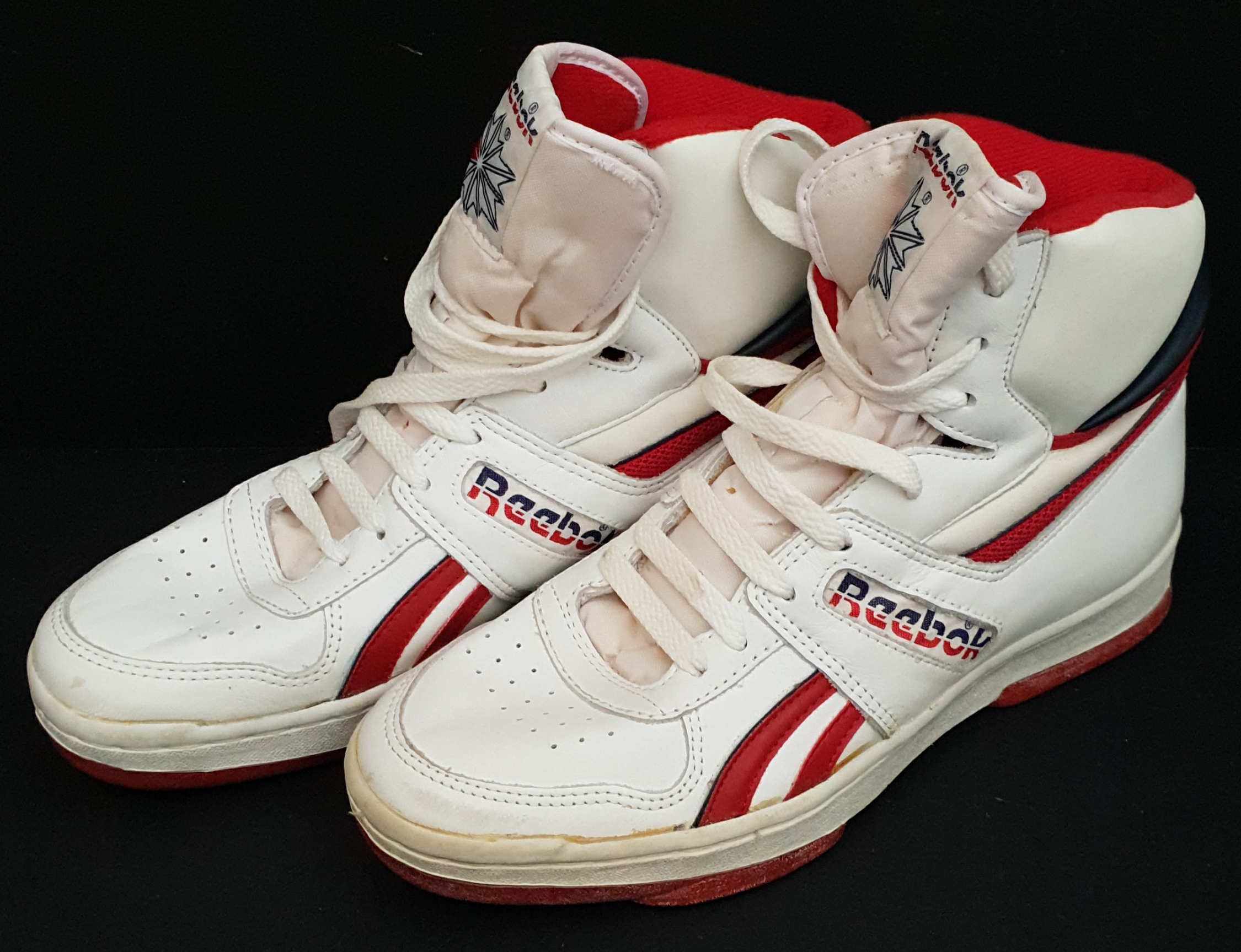 Vintage Shoes Reebok Hi Top BB5000 Size 9 Trainers Original Box Vintage ...