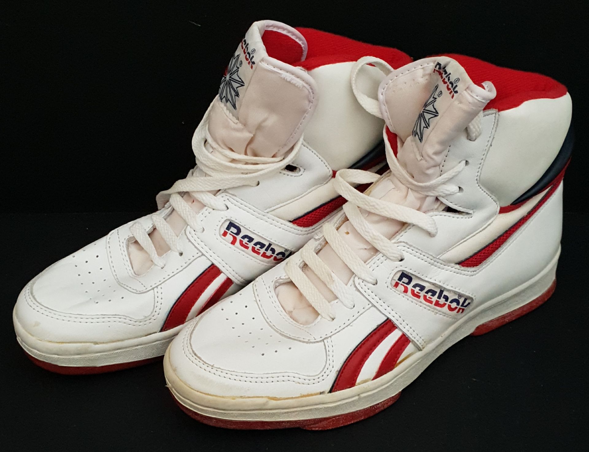 Vintage Shoes Reebok Hi Top BB5000 Size 9 Trainers Original Box