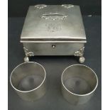 Irish Silver Money Box Wakely & Wheeler Dublin 1911