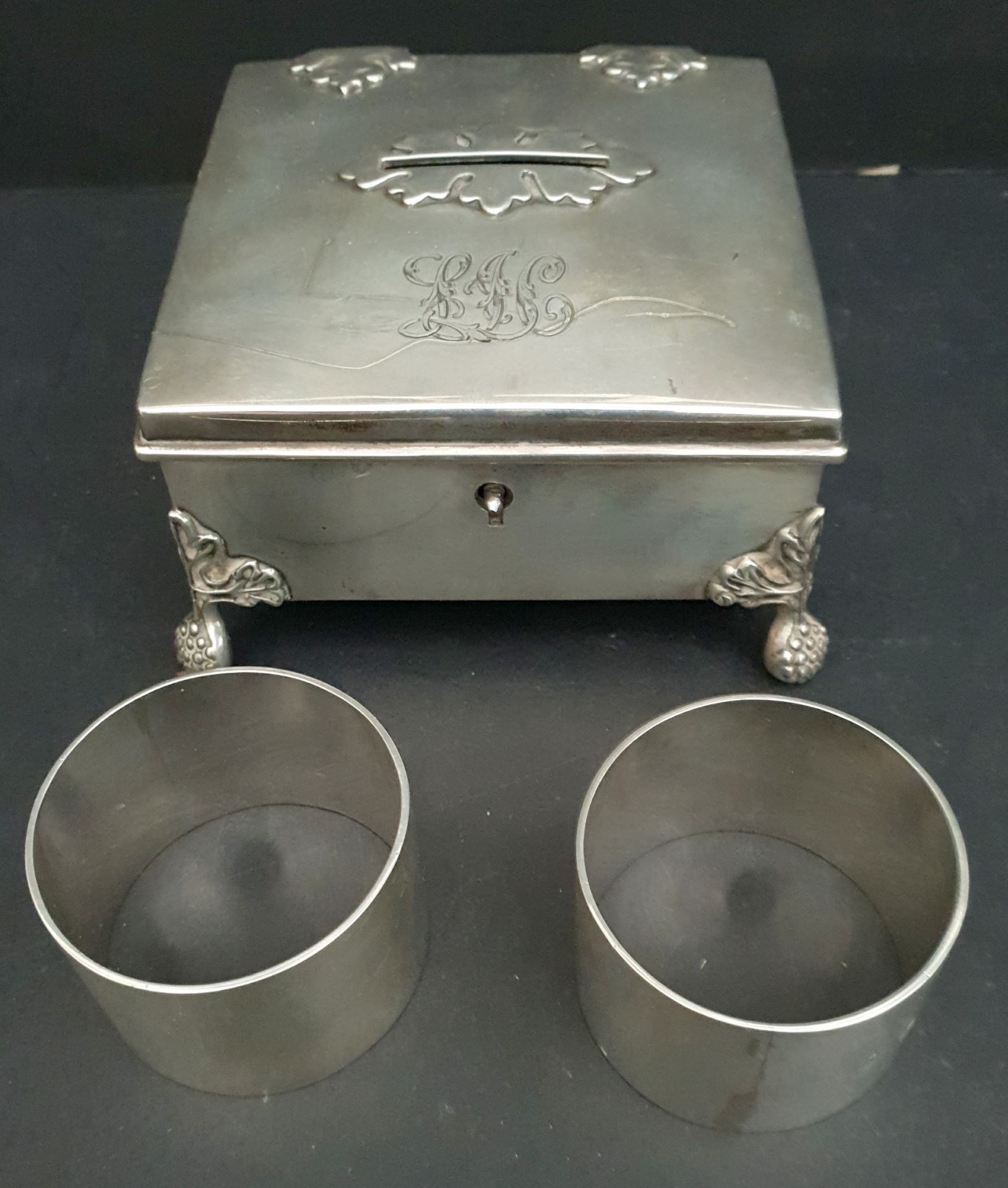 Irish Silver Money Box Wakely & Wheeler Dublin 1911