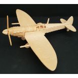 Collectable Wood WWII Model Spitfire