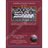 West Ham United Goodbye To The Boleyn 1904 Original Penny Metal Info Montage