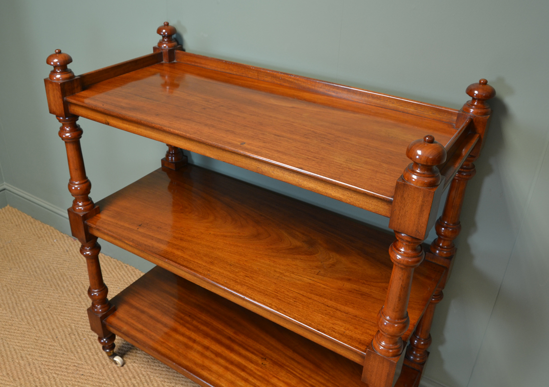 Superb Quality Antique Victorian Mahogany Buffet - Image 4 of 9