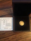 2014 Jersey 22ct Proof £1 Coin