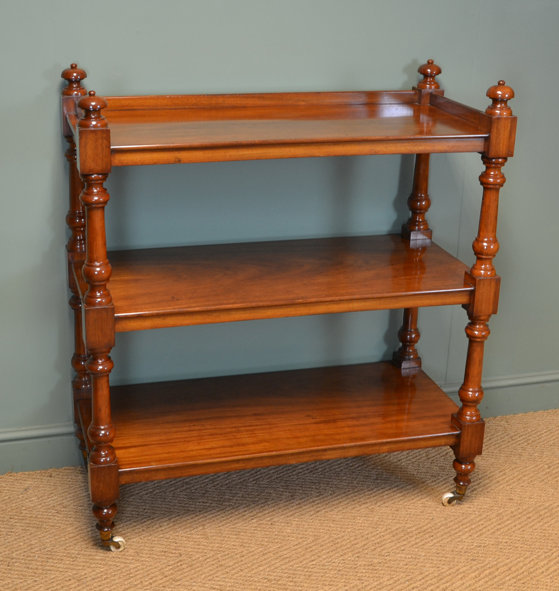 Superb Quality Antique Victorian Mahogany Buffet - Image 9 of 9