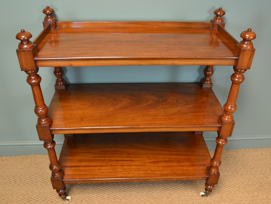 Superb Quality Antique Victorian Mahogany Buffet - Image 3 of 9