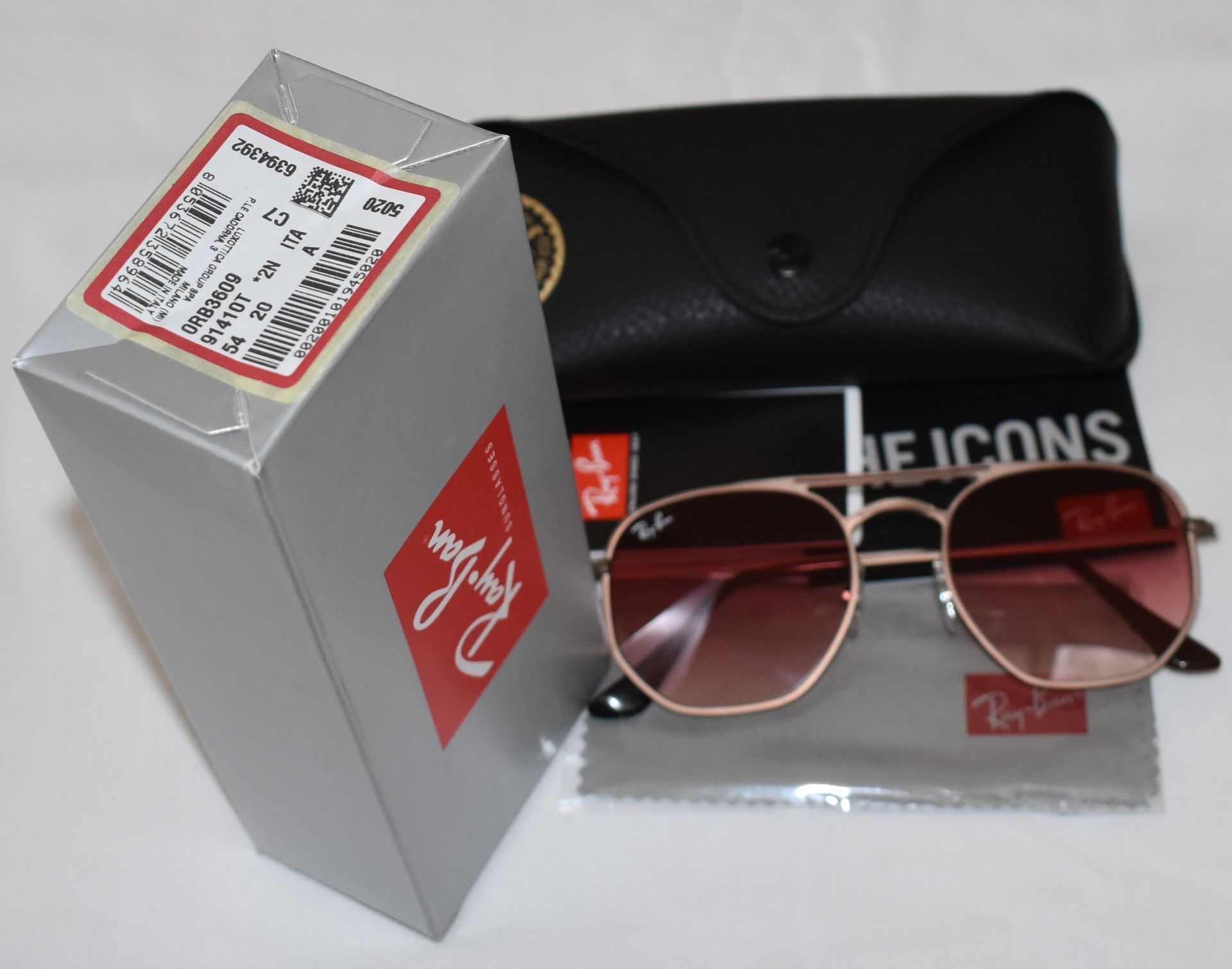 Ray Ban Sunglasses ORB3609 91410T - Image 2 of 2
