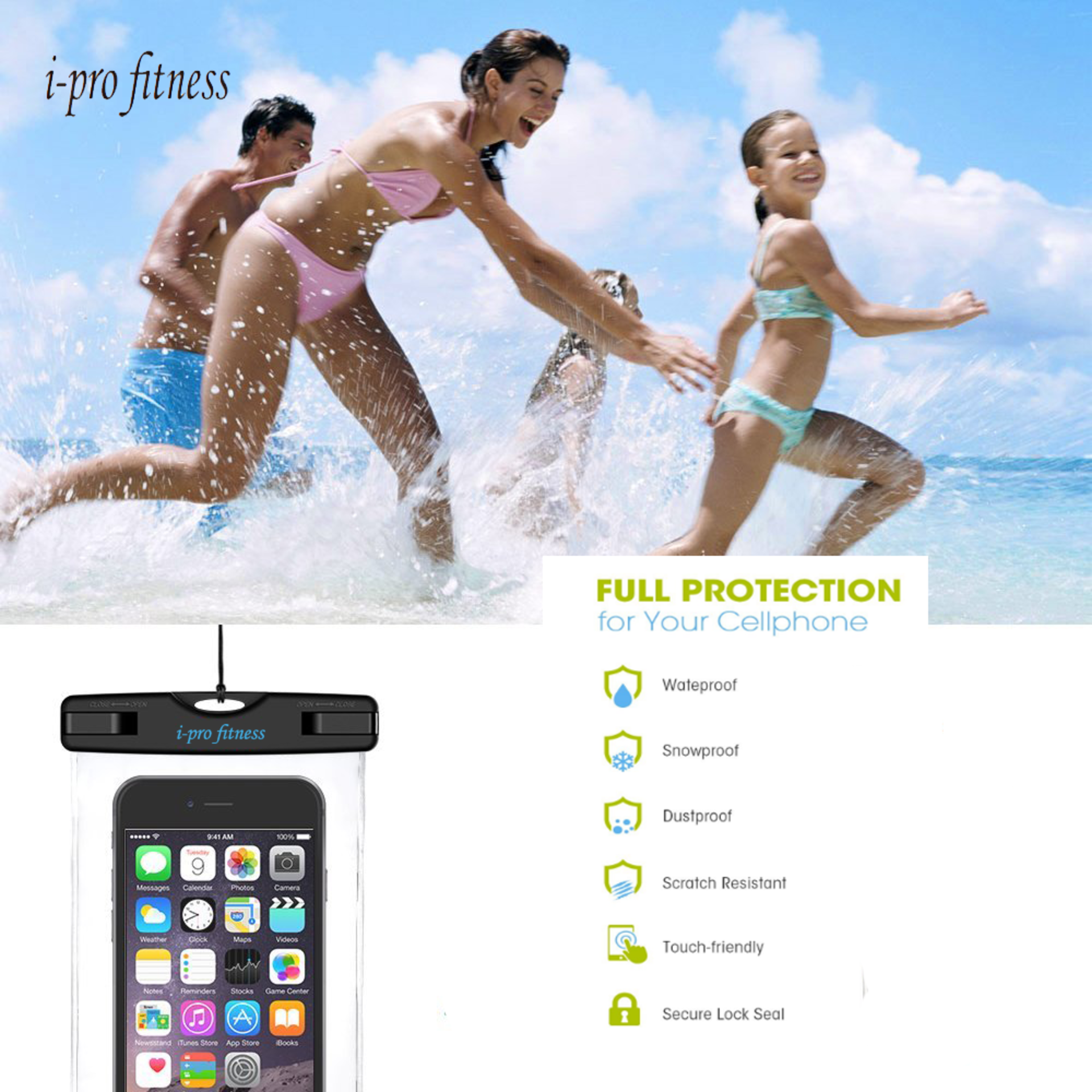 * Trade Lot * 100x Units Submersible Underwater Waterproof Phone Carry Case - Image 5 of 5