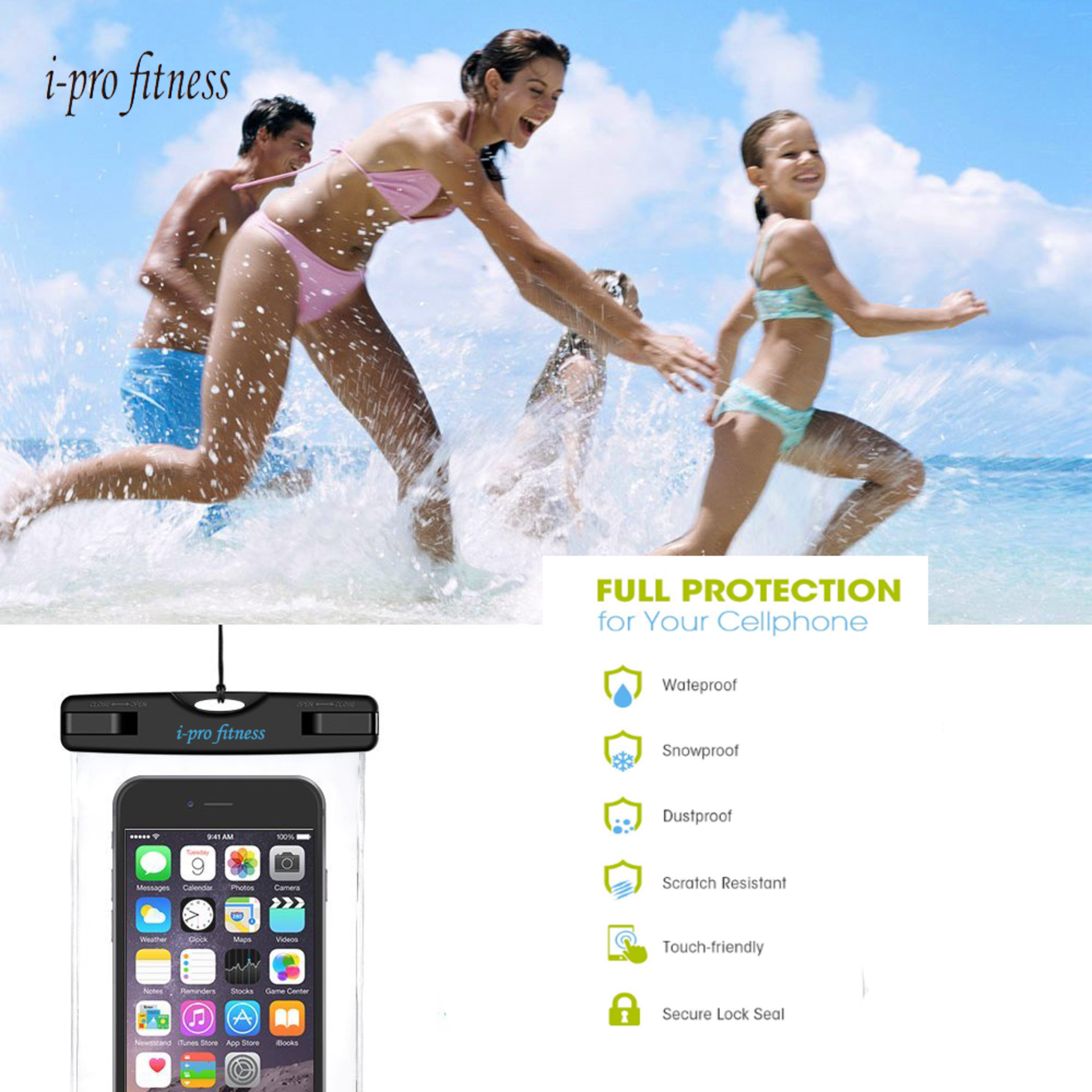 * Trade Lot * 100x Units Submersible Underwater waterproof Phone Carry Case - Image 5 of 5