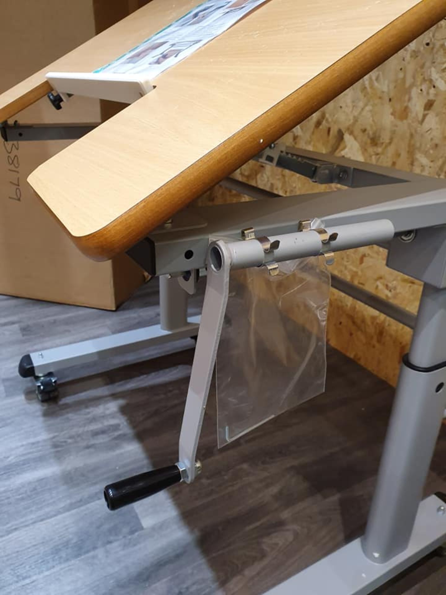 Disabled cut out table for wheelchair access & tristander, disability equipment. - Image 4 of 5