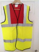 15 x lrg hi viz vest