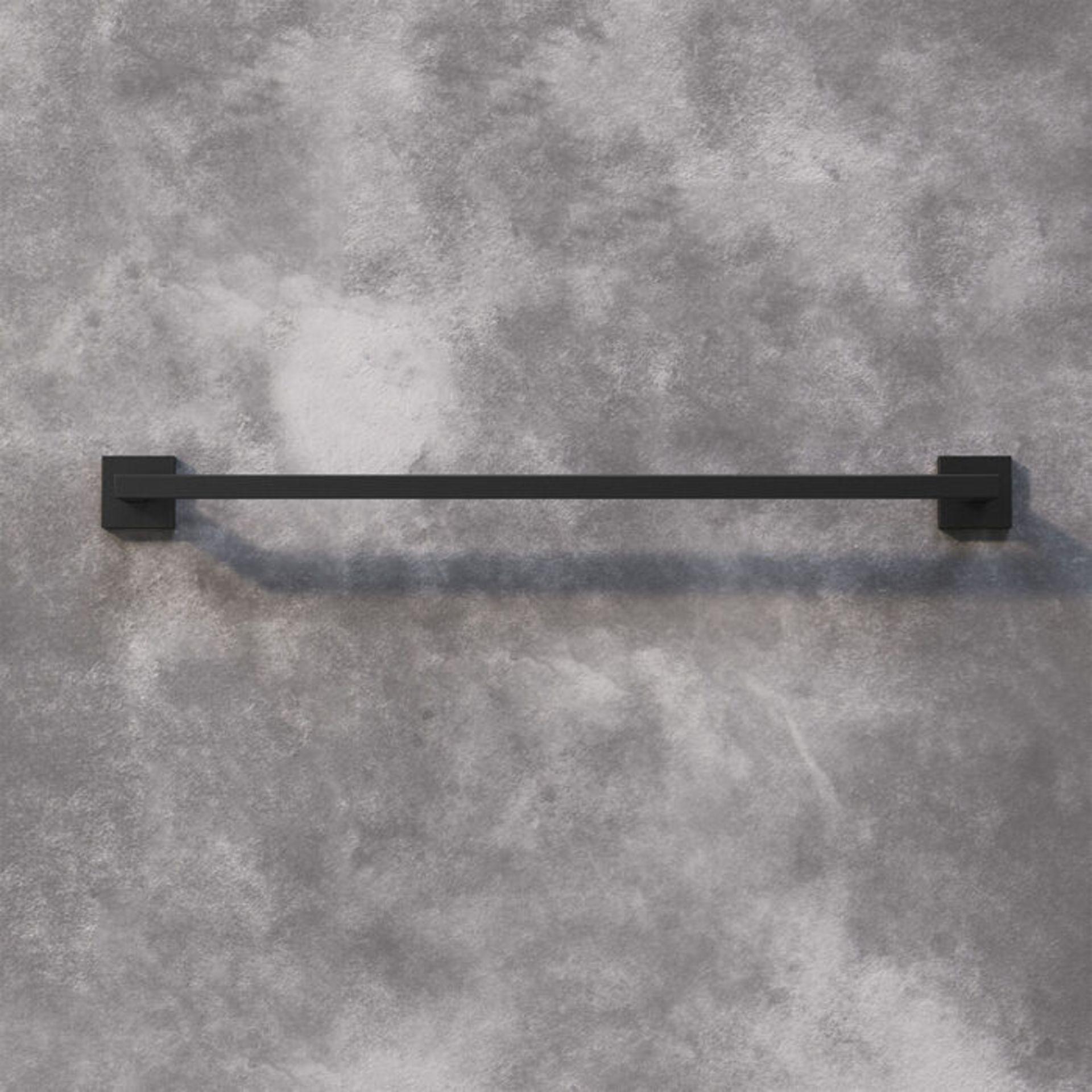 (SH1003) Iker Black Towel Rail Statement aesthetic for minimalist appeal Luxurious, corrosion... - Image 3 of 3