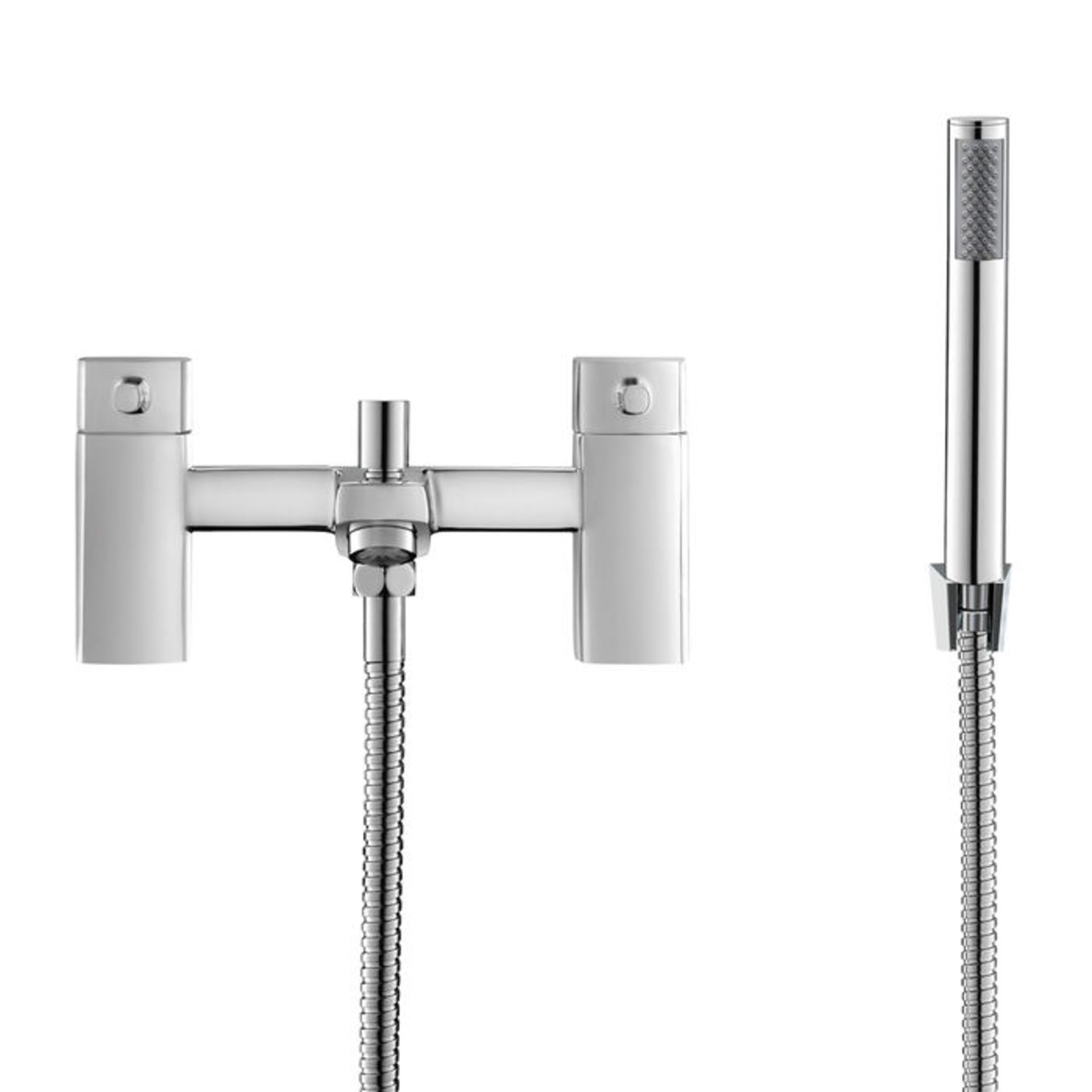 (SH1004) Avon Bath Mixer Tap & Handheld Shower Head. Chrome Plated Solid Brass 1/4 turn solid ... - Image 3 of 3