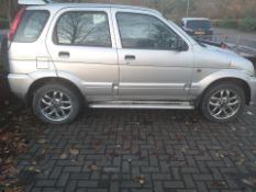 Daihatsu 4x4, 1.3 petrol (97k miles) for spares or repairs