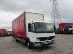 Mercedes 815 Atego 20FT Curtainsider