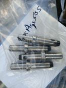 4 x CAT 1 LOWER LINK IMPLEMENT MOUNTING PIN 7/8" X 7/8" WELD ON