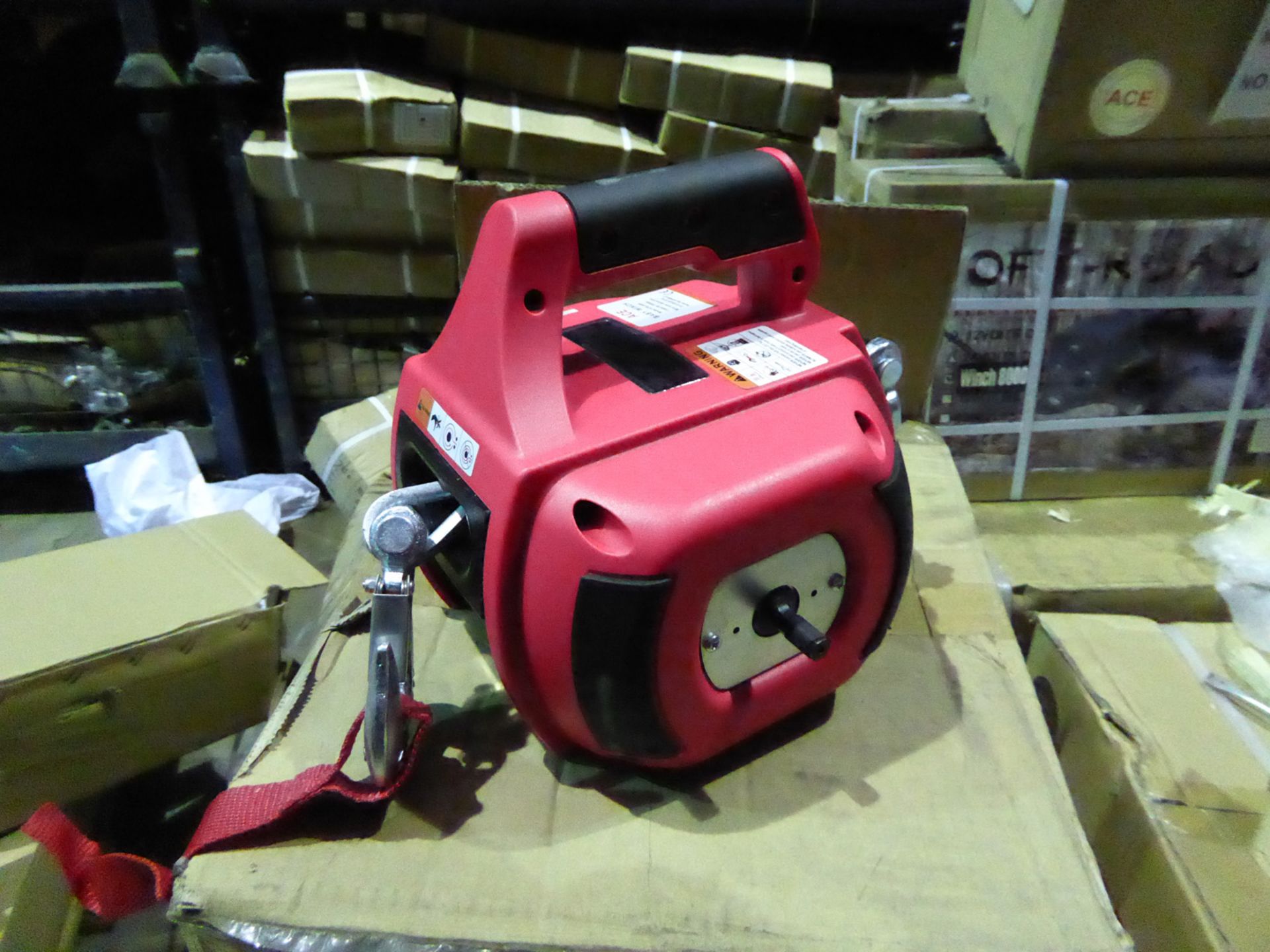 500LB Portable Drill Powered Baby Winch - Image 3 of 3