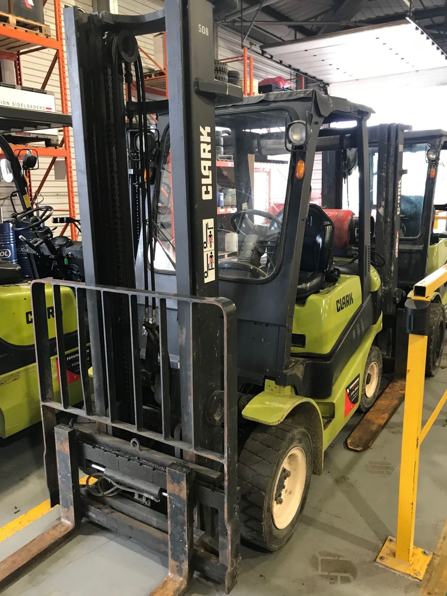 F508 Clark C25L LPG Forklift - Image 4 of 6