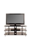 BOXED ITEM DARCY TV UNIT [BLACK/CHROME] 53x90x56CM RRP:£120.0