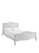 BOXED ITEM OLIVIA KING BED [GREY] 110x160x208CM RRP:£612.0