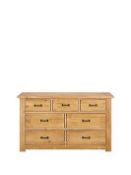 BOXED ITEM ALBION 7 DRAWERS CHEST [PINE] 77x125x40CM RRP:£474.0