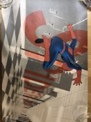 Doaly Spiderman signed print