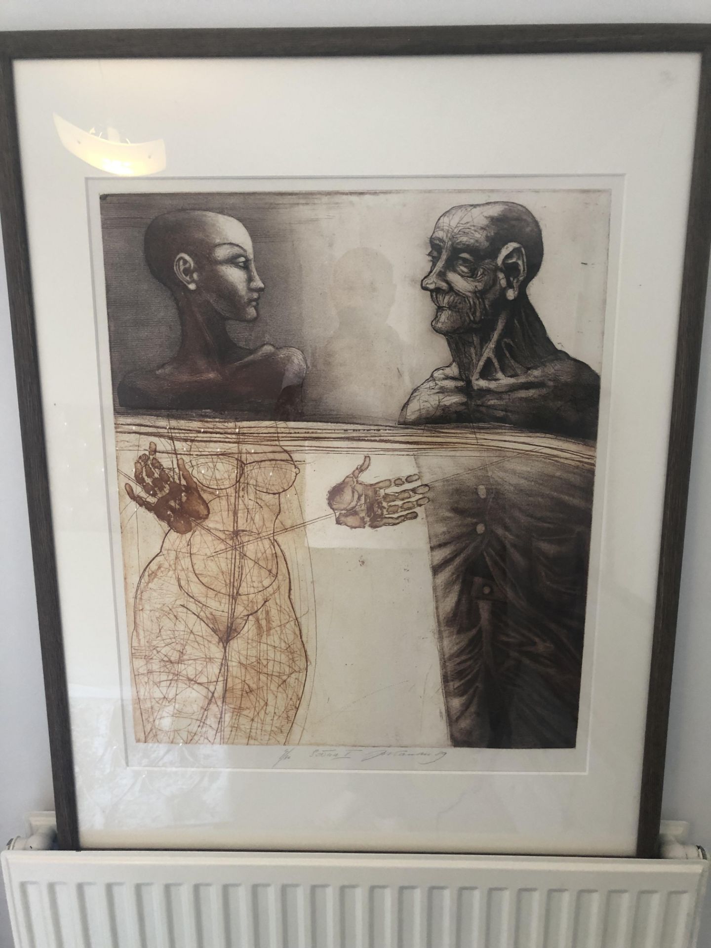 Sedua I, (All One) 1989 Limited edition Print framed and signed.