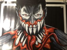 Lewy L Signed Finn Balor Poster