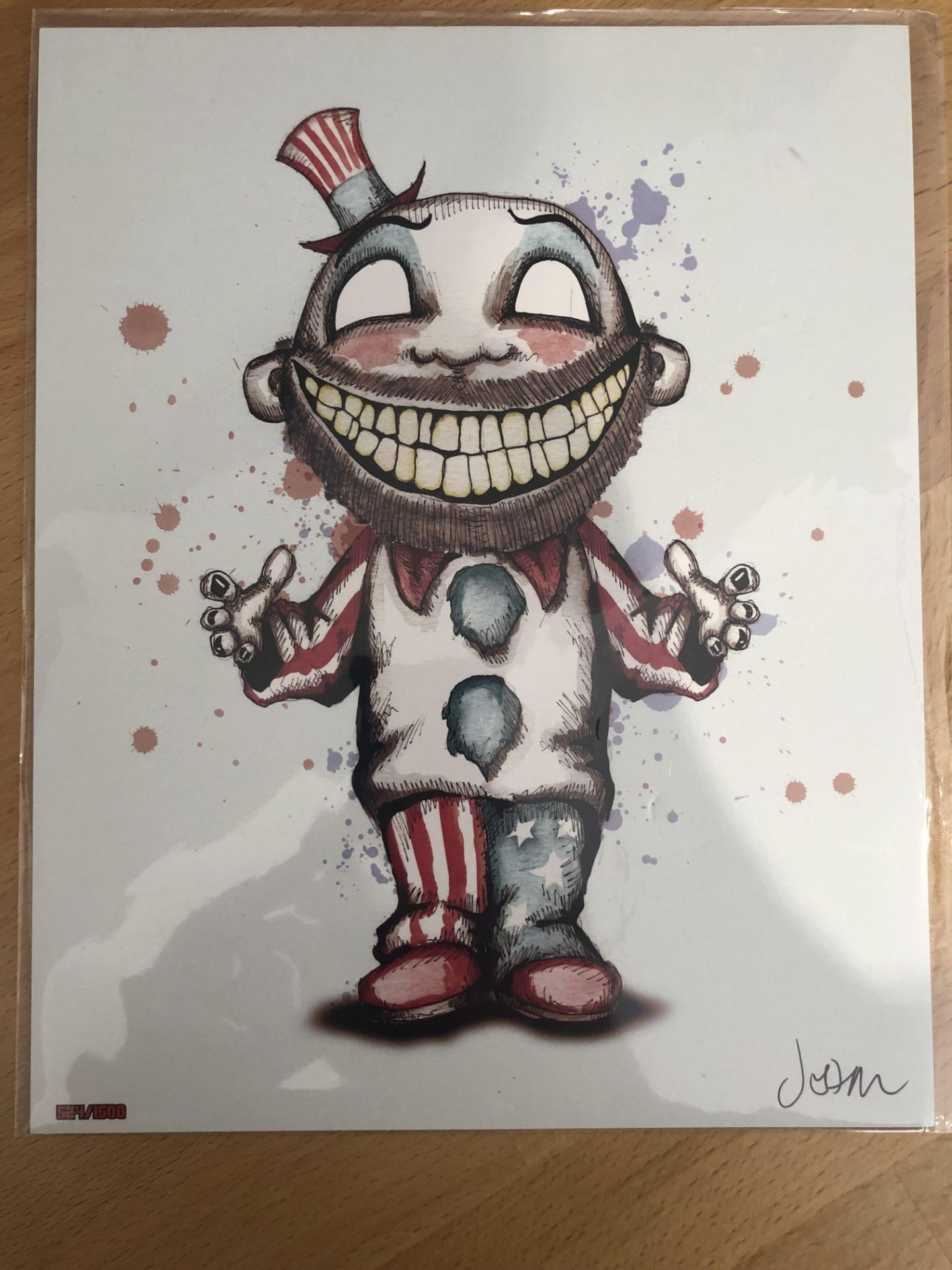 6 x The Bam Box Limited Edition Prints Signed.