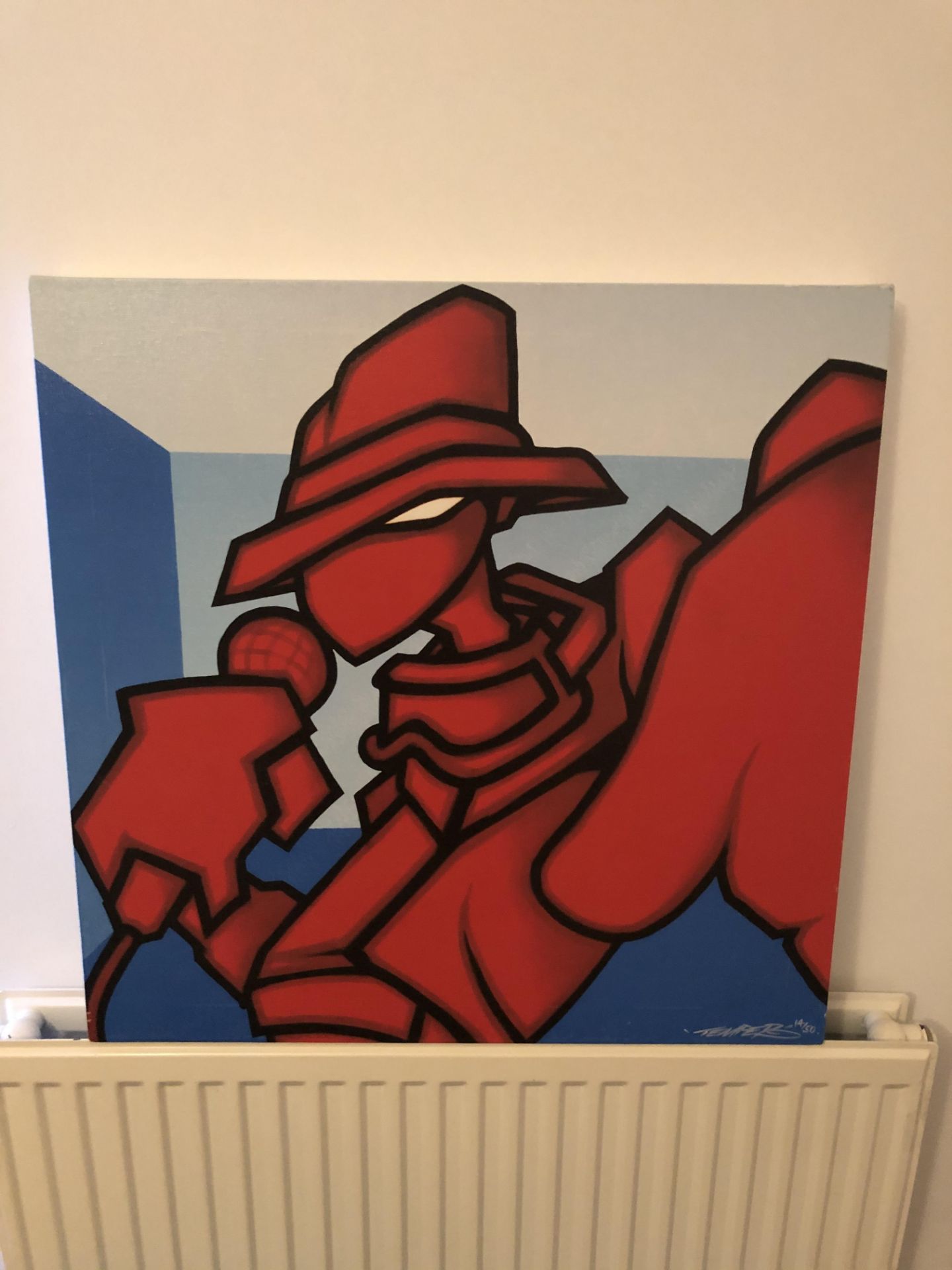 Aaron Bird AKA Temper Limited Edition Canvas