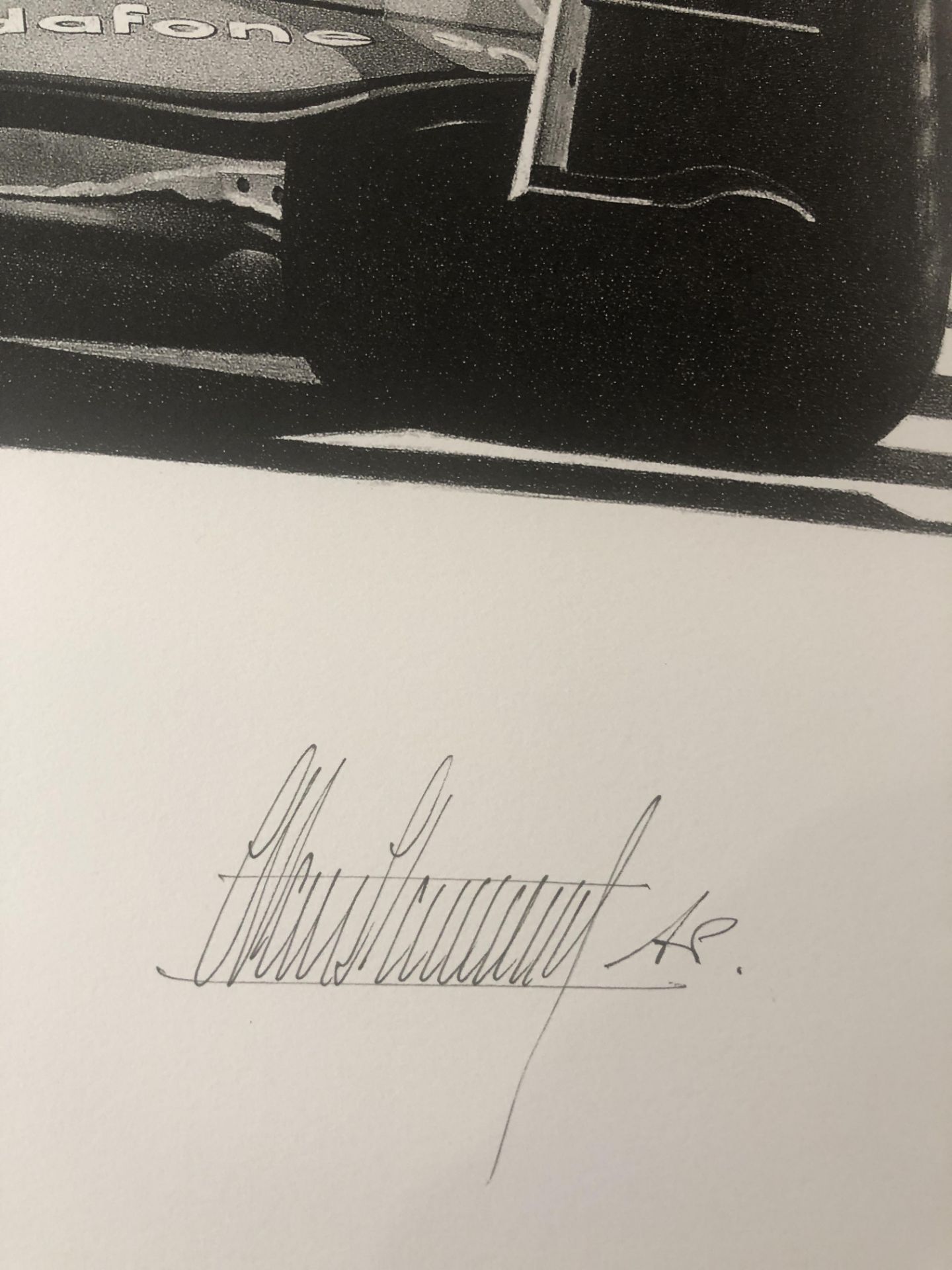 Alan Stammers Signed Artist Proof of Lewis Hamilton - Image 4 of 5