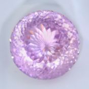 IGI Cert. 117.05 ct. Kunzite Purplish Pink AFGHANISTAN