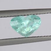 GIA Cert. 1.43 ct. Neon Bluish Green " PARAIBA" BRAZIL