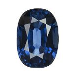 GIA Certified 2.05 ct. Blue Sapphire - BURMA, MYANMAR