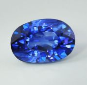 GRS Certified 3.99 ct. Royal Blue Sapphire - SRI LANKA