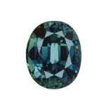 GIA Certified 3.00 ct. Untreated Blue Sapphire - BURMA