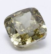 IGI - 1.02 ct. Diamond Greyish Yellow - SI 2 UNTREATED