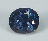 GIA Cert. 1.03 ct. Untreated Blue Sapphire - SRI LANKA