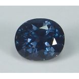 GIA Cert. 1.03 ct. Untreated Blue Sapphire - SRI LANKA