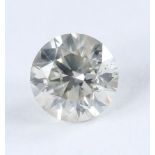 IGI Cert. 1.03 ct. Diamond Q-R - I1 UNTREATED AFRICA