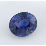 IGI Certified 1.71 ct. Blue Sapphire - SRI LANKA