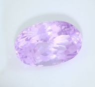 IGI Certified 24.15 ct. Kunzite Purple Pink AFGHANISTAN