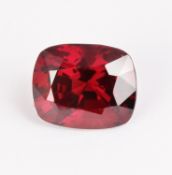 GIA Certified 3.74 ct. Red Spinel - BURMA, MYANMAR