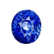 GIA Certified 4.94 ct. Untreated Blue Sapphire - BURMA