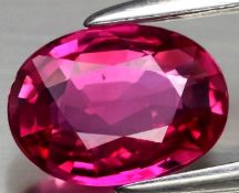 LOTUS Certified 1.01 ct. Untreated Ruby - MOZAMBIQUE