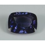 GIA Cert. 2.90 ct. Bluish Violet Sapphire - MADAGASCAR