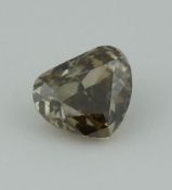 IGI Cert. 0.35ct. Diamond Fancy Brownish Grey Untreated